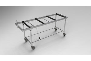 LEEC: Roller Tilt Top Trolley - 750mm - Ribbed