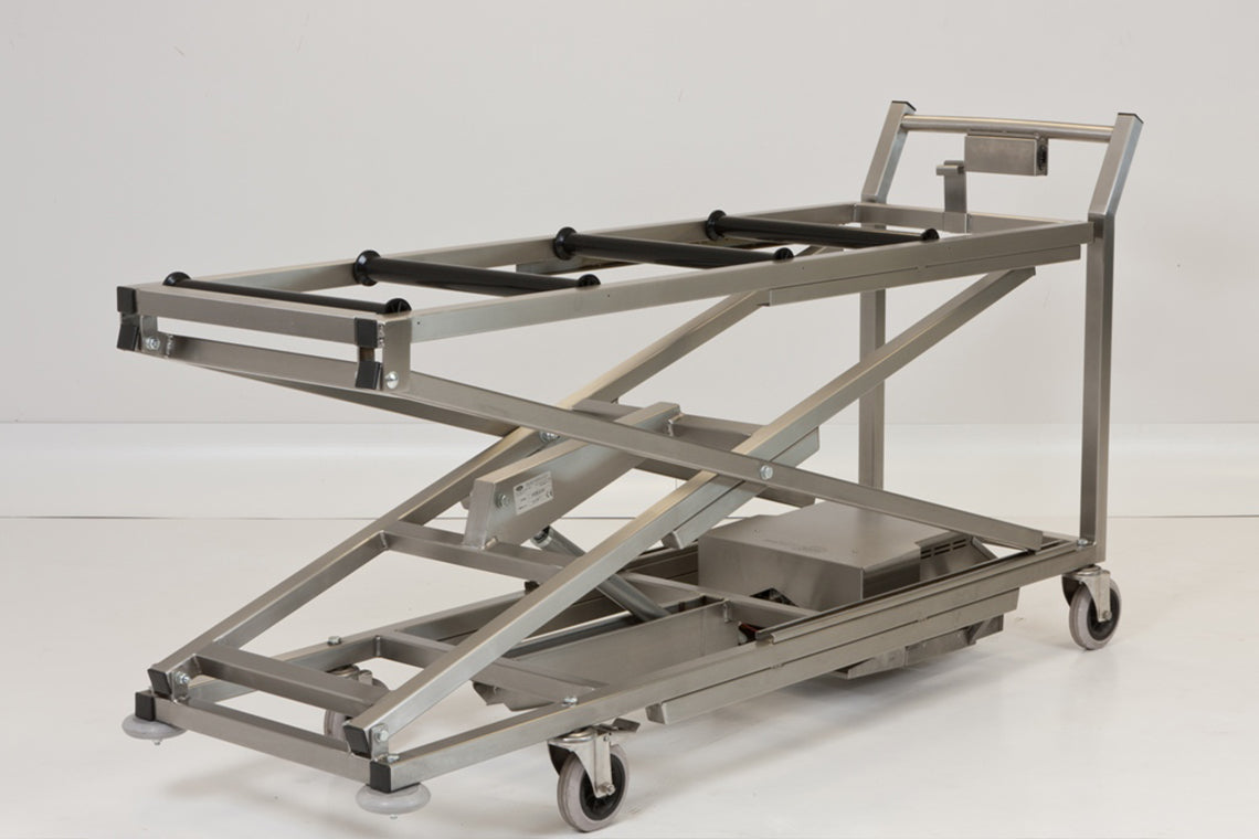 LEEC: Hydraulic Stacking Trolley Base Unit