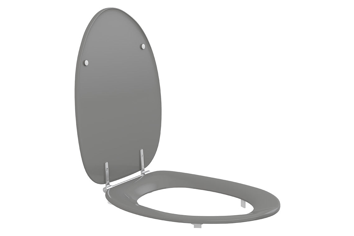 Care Seat: Grey double flap care seat, for CARE700 Toilets