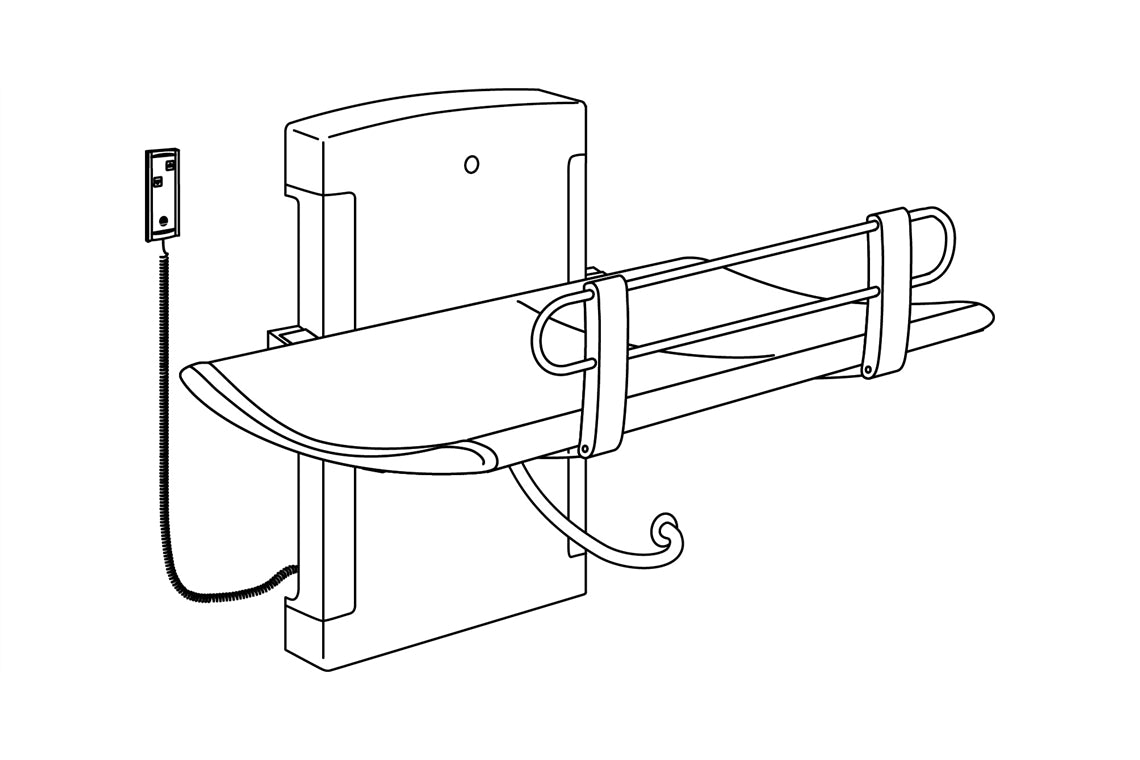 Shower Change Table Powered Sct3000