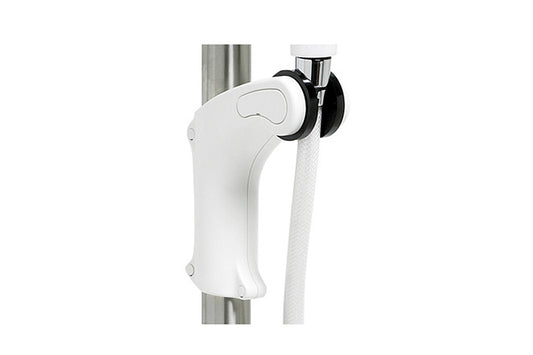 Pressalit Care: Grab Rail Adjustable Hand Shower Holder