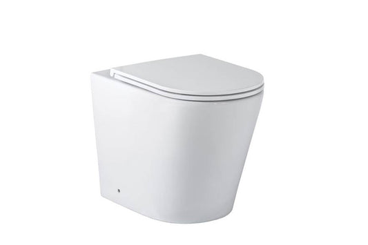 Wall Faced Toilet Pan - Floor Mount