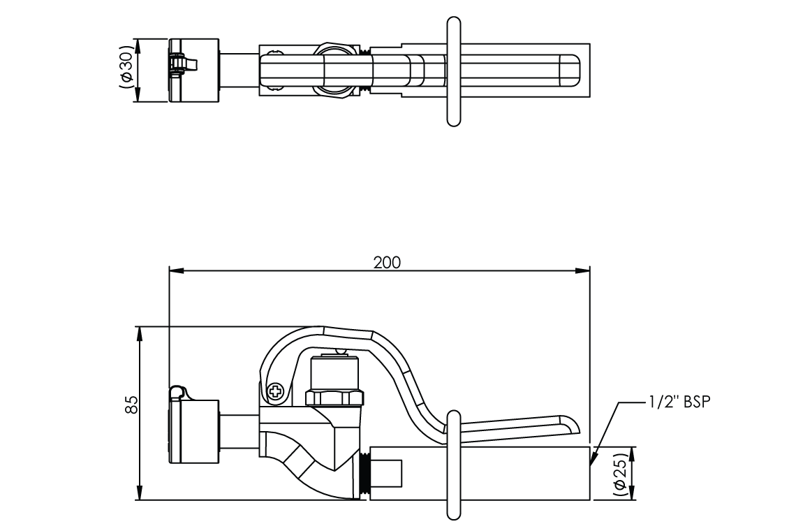 Safety Bodywash Gun Lab Model