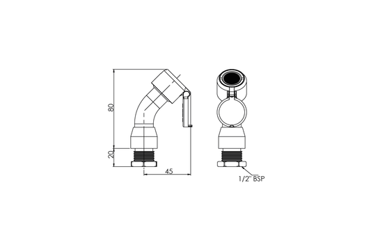 Eye Wash Outlet – EE120