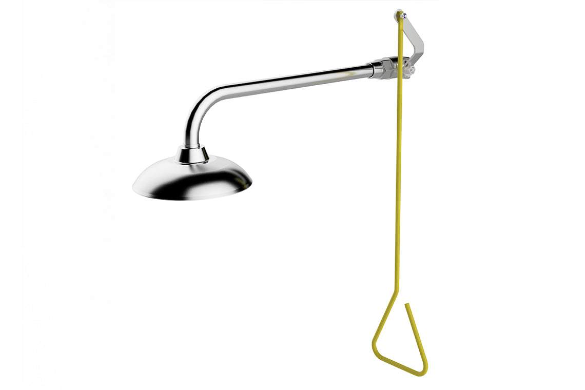 Emergency Wall Mounted Hand Operated Deluge Shower - & EW1050