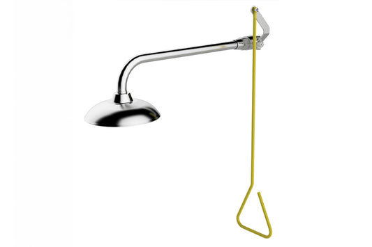 Emergency Wall Mounted Hand Operated Deluge Shower - & EW1050