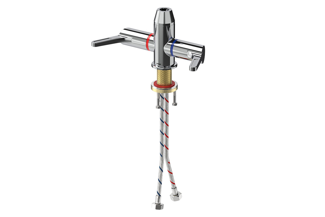 Hob Mounted Dual Mixer Base