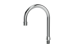 Curved Outlet Aerated - 150mm - 95mm Height