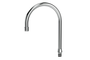 Curved Outlet Aerated - 200mm - 135mm Height