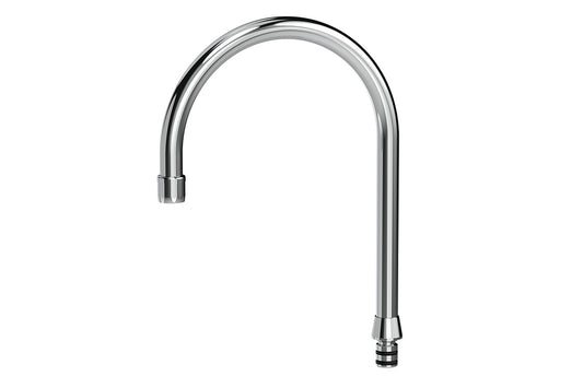 Curved Outlet Aerated - 200mm - 135mm Height