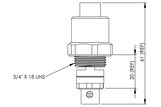 Food Service - Stuffing Box Assembly - FS721/FS729