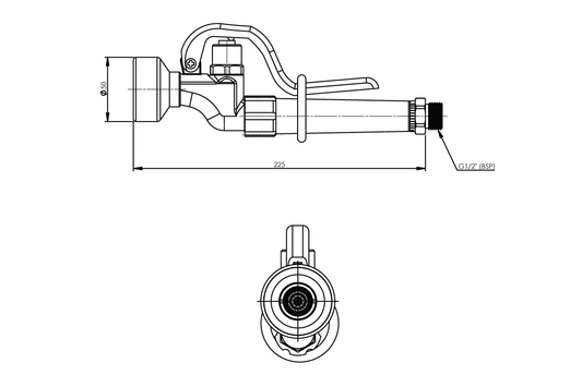 Food Service - Ultra Spray Soft Rinse Trigger Spray
