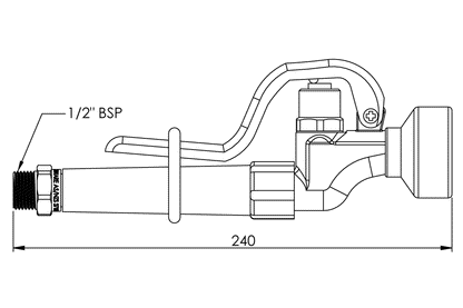 Food Service Pre-Rinse Ultra Rinse Trigger Spray
