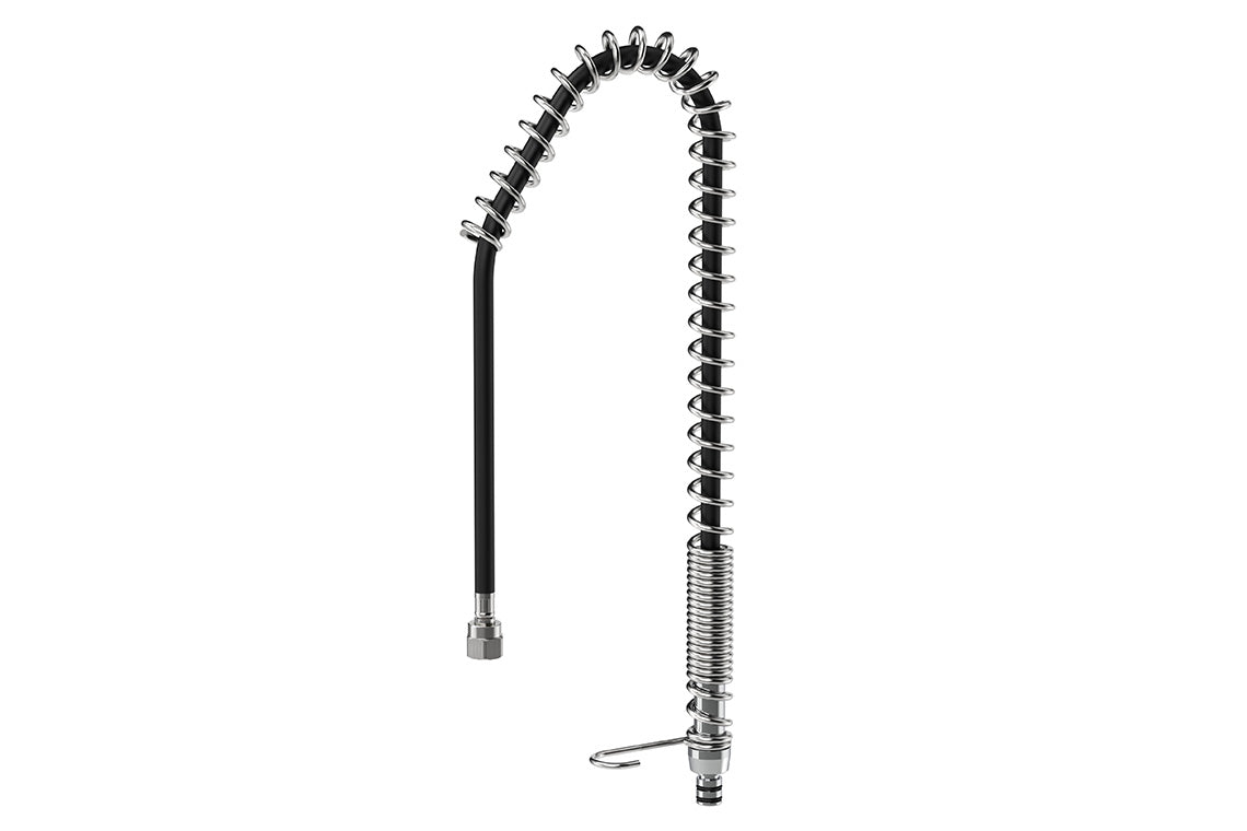 Hose Kit 15mm 1/2 BSP FI x M15 1000mm with Spring Suits Pre April 24