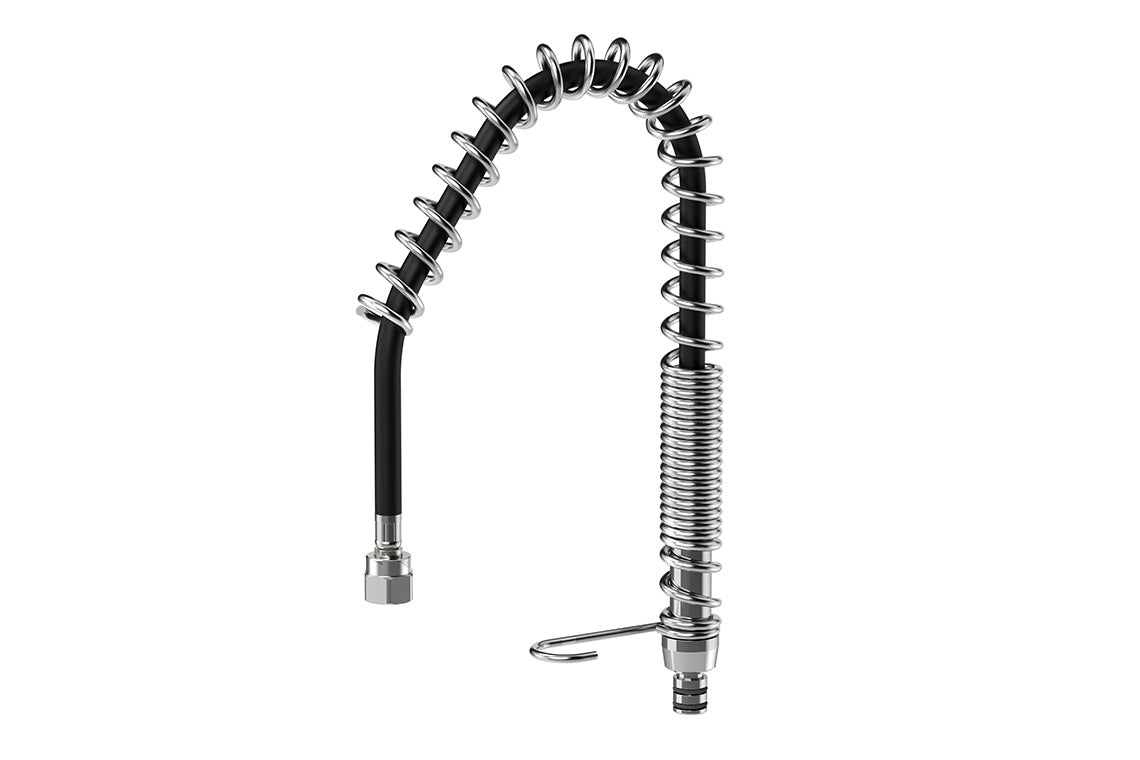 Hose Kit 15mm 1/2 BSP FI x M15 650mm with Spring Suits Pre April 24