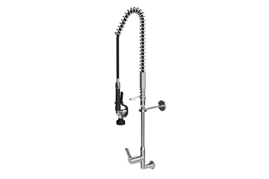 Food Service: Pre-Rinse Wall Riser - Single Control Pre-Mix Assembly