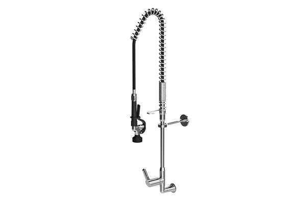 Food Service: Ultra Rinse Pre-Rinse Wall Riser - Single Control Pre-Mix ...