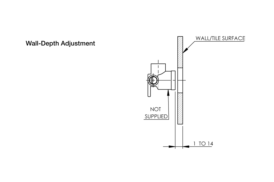 Food Service: Pre-Rinse Wall Assembly with Concealed Mixer Assembly – Compact Version with Pot Filler
