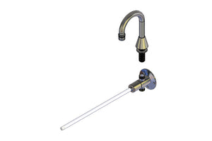 Time-Flow Knee Operated Valve - 100mm Hob Spout