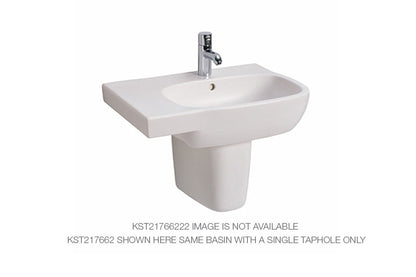 Style Asymmetrical Basin Right Hand Bowl 650mm - 1 x Taphole 1 x Overflow