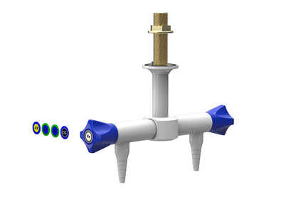 ComLab 2 Way Pendant Needle Valve - Dry Media - Air/ CO2/ HE/ AR/ N2