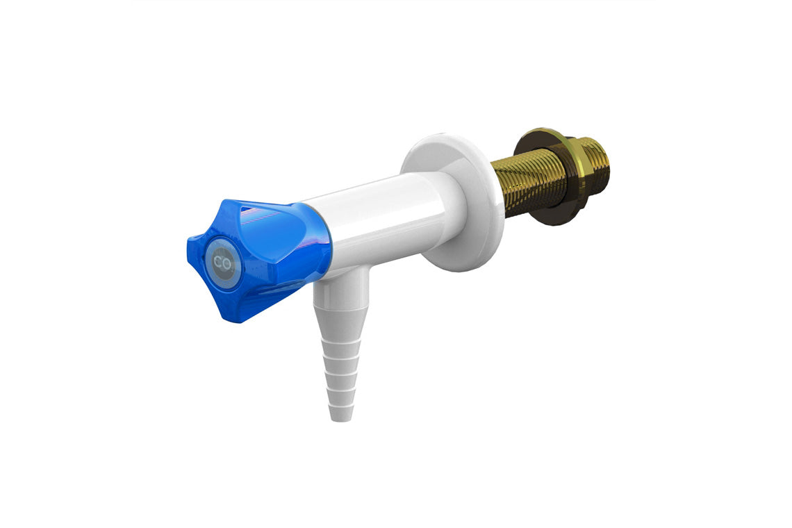 ComLab 1 Way 90 Degree Needle Valve - Dry Media - AIR/ CO2/ HE/ AR/ N2