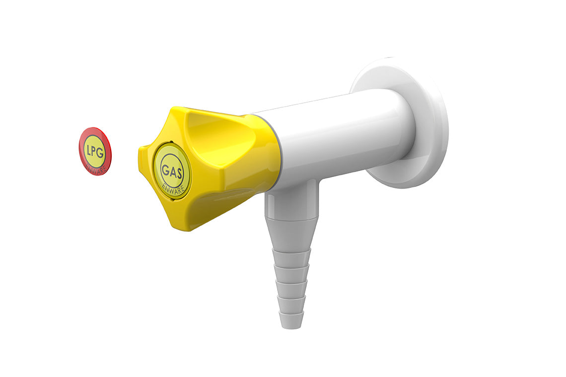 ComLab 1 Way 90 Degree Needle Valve - Natural Gas/LPG