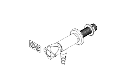 ComLab 1 Way 90 Degree Needle Valve - Oxygen