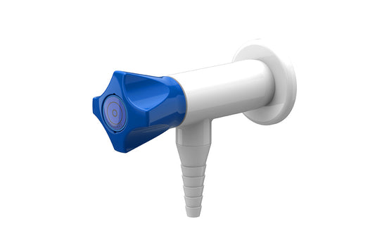 ComLab 1 Way 90 Degree Needle Valve - Oxygen