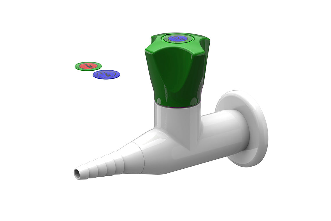 ComLab 1 Way Straight Valve - Ceramic Disc - Water