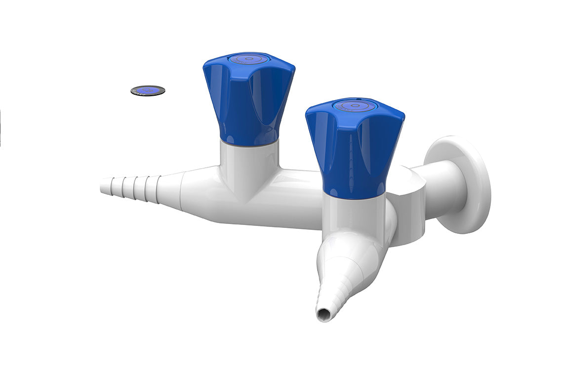 ComLab 2 Way Straight Needle Valve - Oxygen