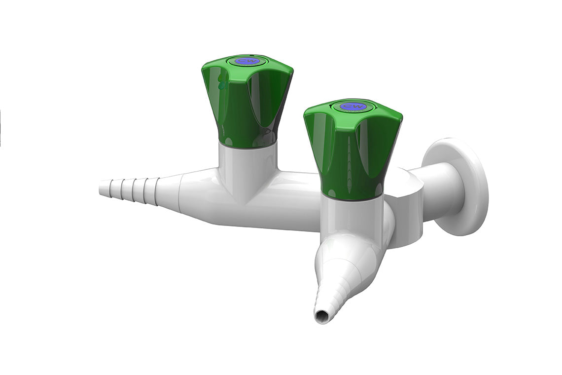 ComLab 2 Way Straight Valve - Ceramic Disc - Water