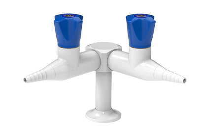 ComLab Bench Mounted 2 Way 90Degree Needle Valve - Dry Media - AIR/ CO2/ HE/ AR/ N2