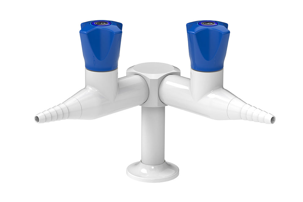 ComLab Bench Mounted 2 Way 90Degree Needle Valve - Dry Media - AIR/ CO ...