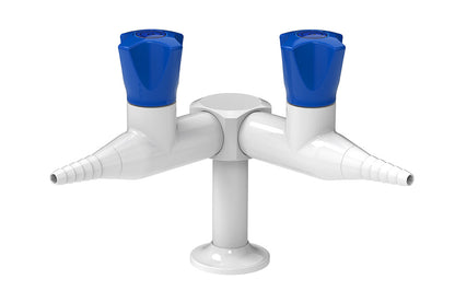 ComLab Bench Mounted 2 Way 90 Degree Needle Valve - Oxygen