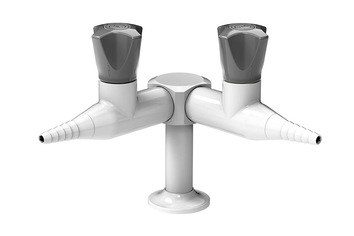 ComLab Bench Mounted 2 Way 90 Degree Needle Valve - Vacuum