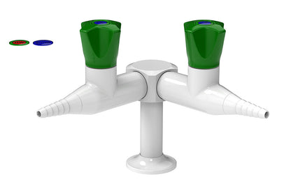 ComLab Bench Mounted 2 Way 90 Degree Valve - Ceramic Disc - Water