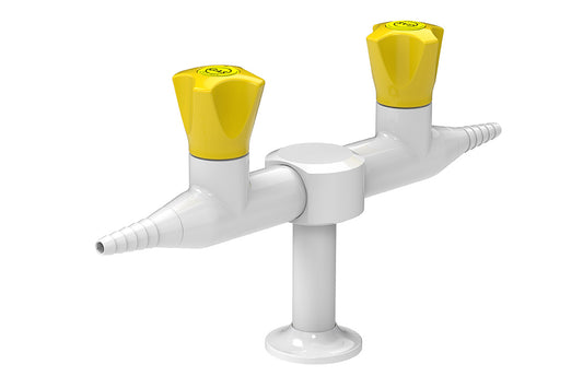 ComLab Bench Mounted 2 Way 180 Degree Needle Valve - Natural Gas/LPG