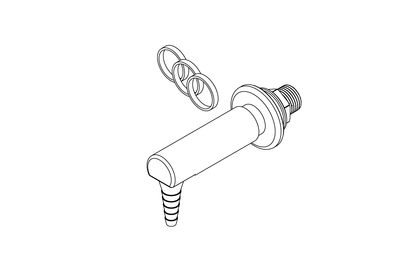 ComLab 90 Degree Fume Cupboard Outlet - Water