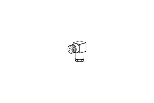 Quick Connect Elbow - 1/4" BSP x 8mm 90 Degree