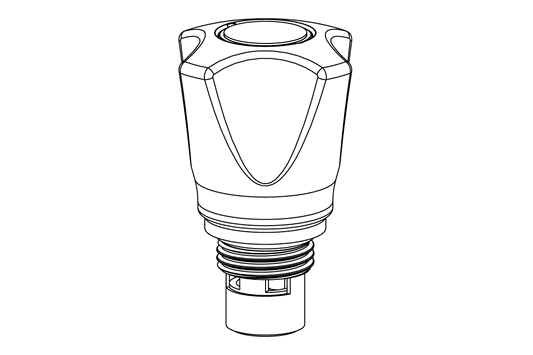ComLab - Push To Turn Top Assembly - Complete - Burning Gas Application