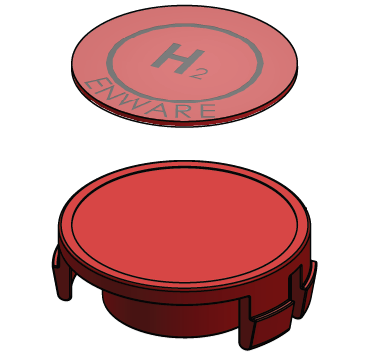ComLab: Indicator and Mount - Red