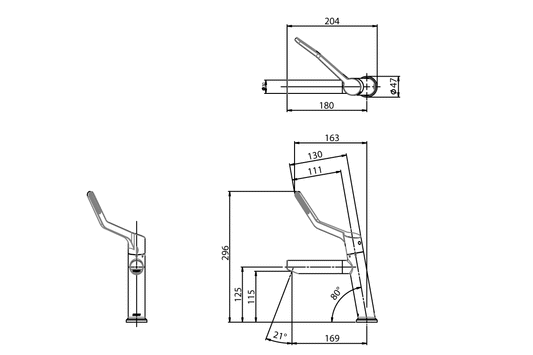 Leva Sequential Basin Mixer - 150mm Lever