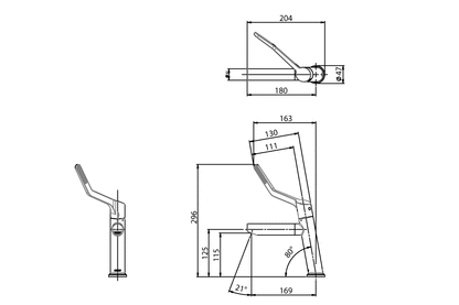 Leva Sequential Basin Mixer - 150mm Lever