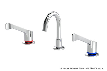 Leva 150mm Basin Set 1/4 Turn Ceramic Disc - No Spout