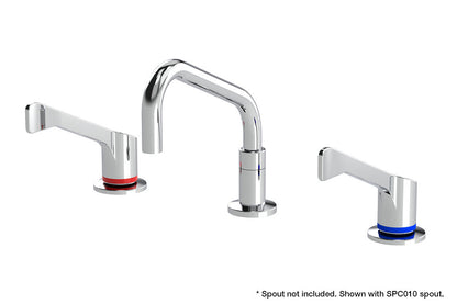 Leva 150mm Basin Set 1/4 Turn Ceramic Disc - No Spout