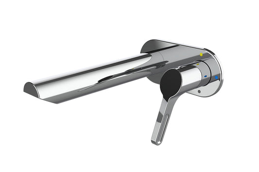 Leva: Sequential In-Wall Basin Mixer - 230mm Spout