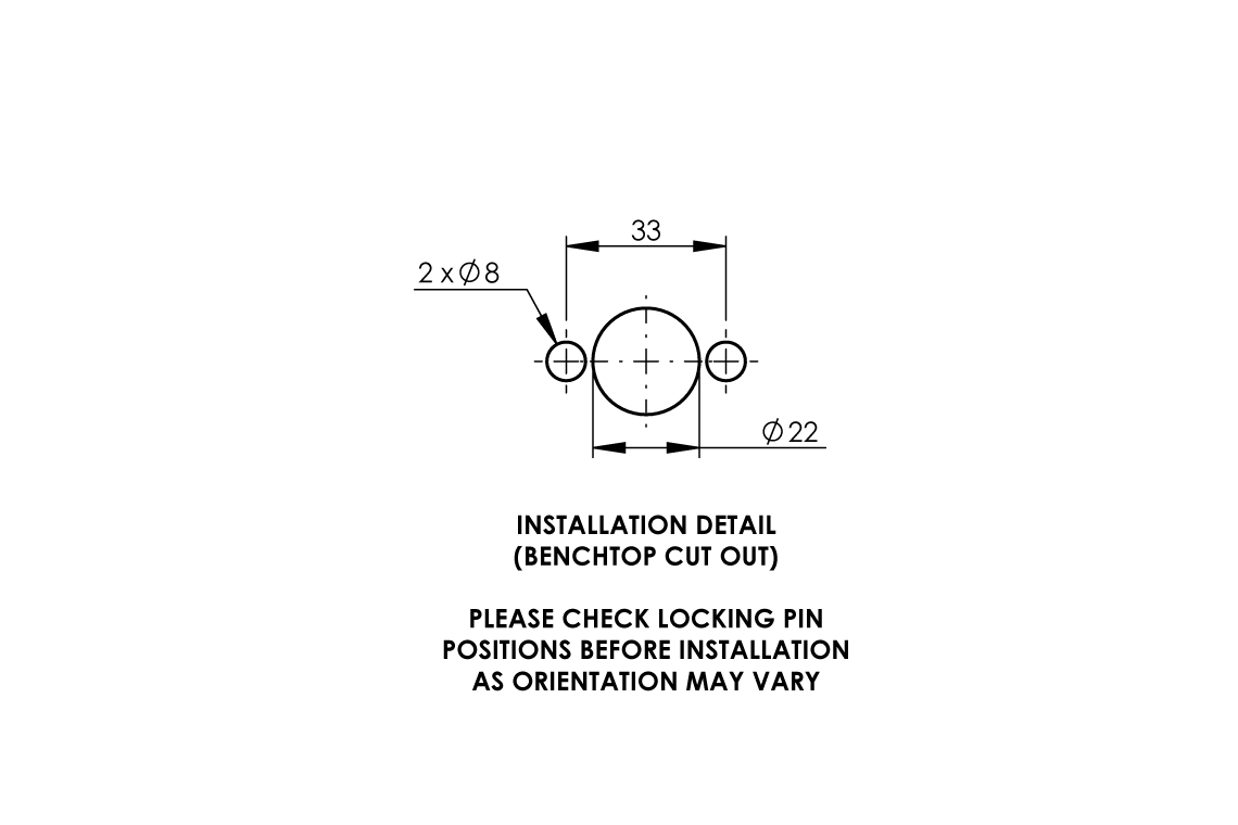 Type 40 - 2-Way Gas Turret 90 Degree MI 15mm 7kPa
