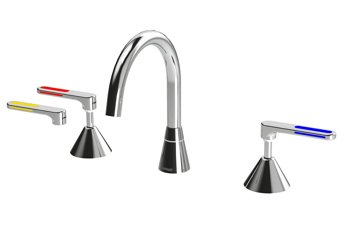 Livia Basin Set - Swivel Spout