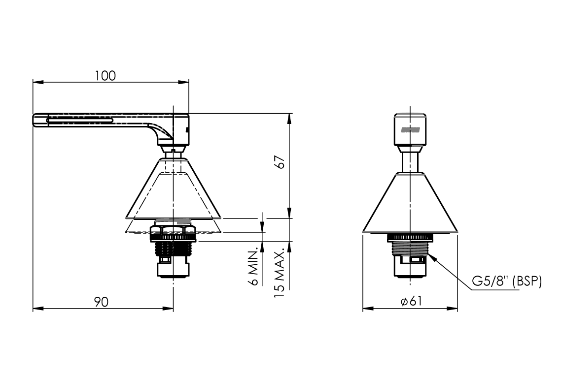 Livia Wall Top Assembly LTC / RTC